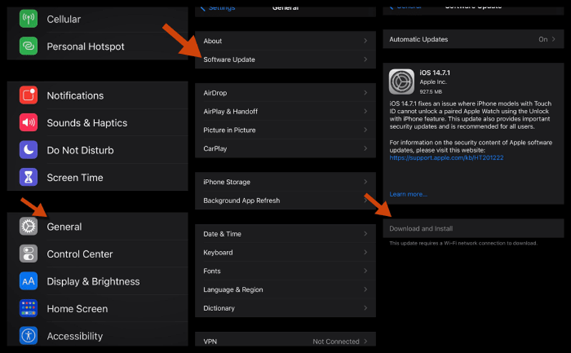 screenshot από iphone