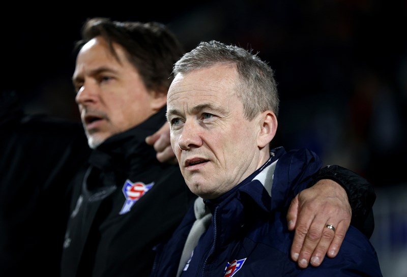 Ο προπονητής της Εθνικής Νησιών Φερόε Κλάκσταιν