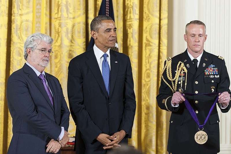 Με τον πρόεδρο Obama