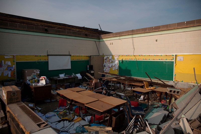 Ντέιτον Οχάιο ΗΠΑ ανεμοστρόβιλοι 6