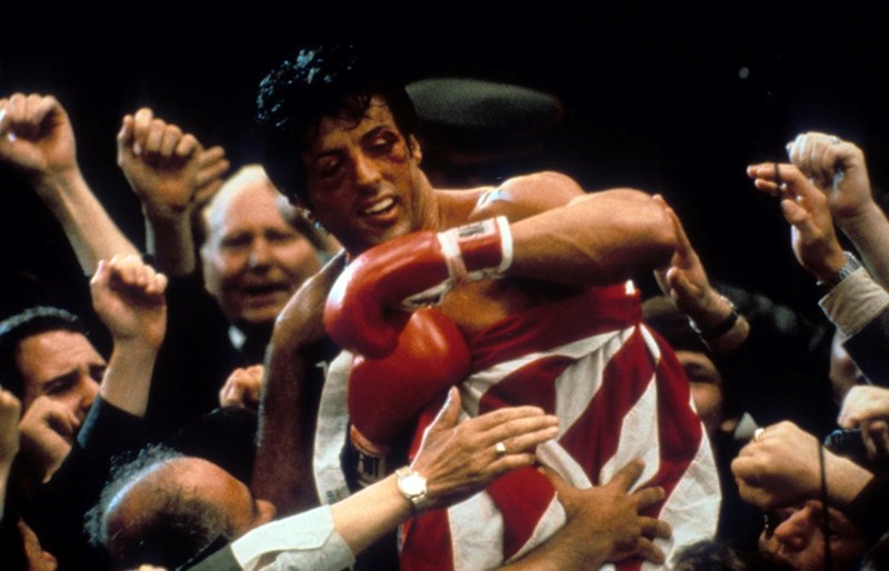 SYLVESTER STALLONE IN 'ROCKY IV'