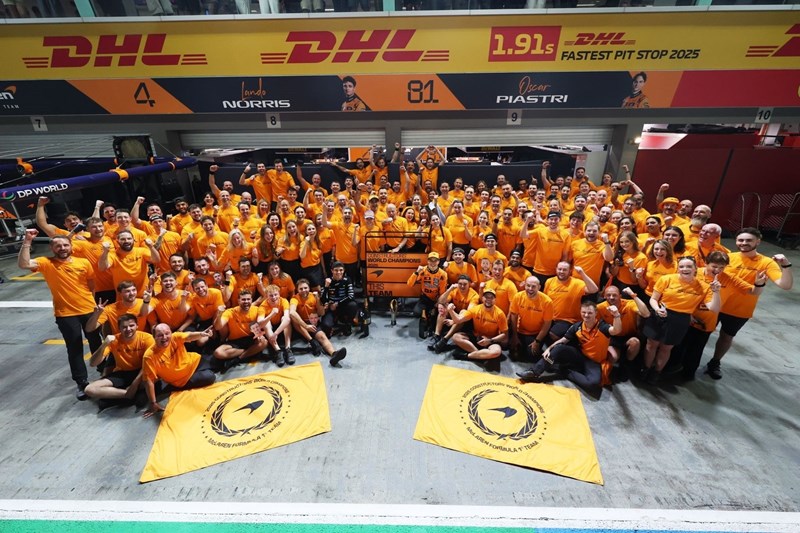 Το πρωτάθλημα κατασκευαστών της McLaren το 2025