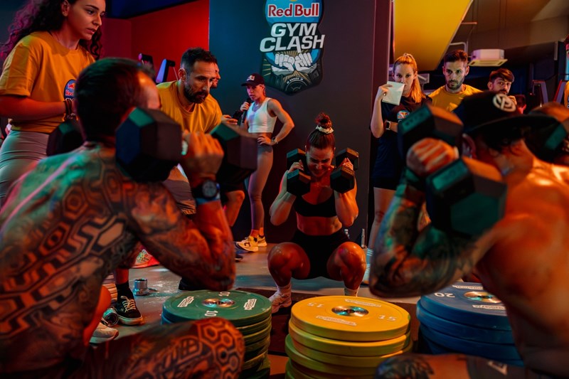 Φωτογραφία από τη διοργάνωση του Red Bull Gym Clash