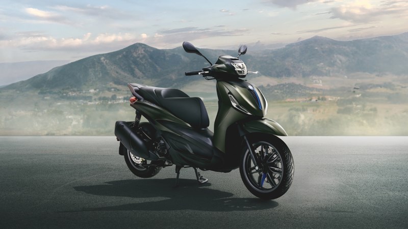 Το σκούτερ της Piaggio Beverly