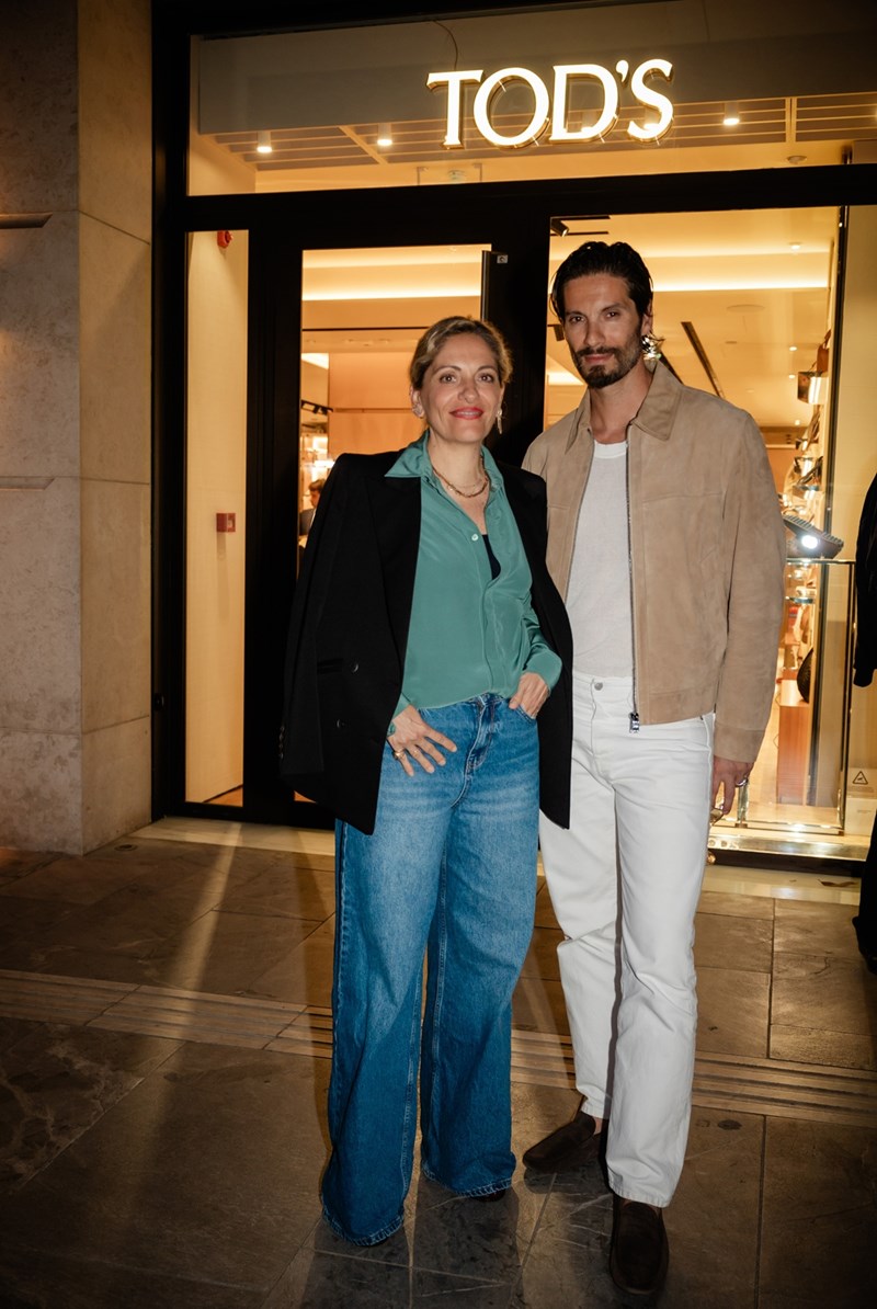 Caterina Guarnieri (Οίκος Tod’s), Γιώργος Καράβας