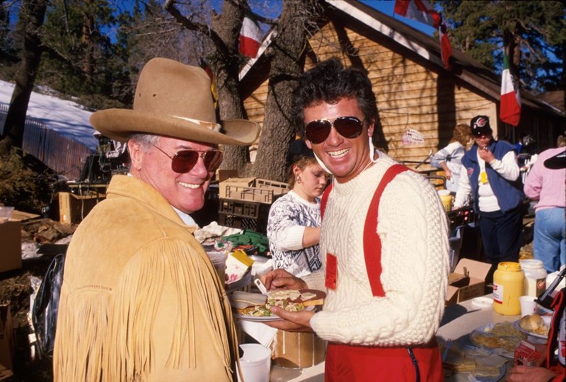 Larry Hagman και Patrick Duffy
