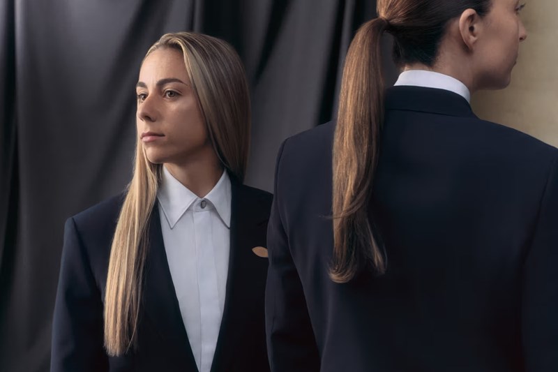 Η φωτογράφιση της γυναικείας ομάδας της Ρεάλ Μαδρίτης με τη Louis Vuitton.