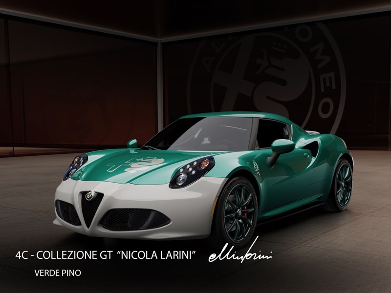 Alfa romeo 4C COLLEZIONE GT NICOLA LARINI