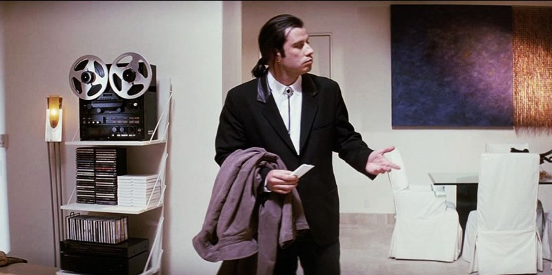 TRAVOLTA PULP FICTION