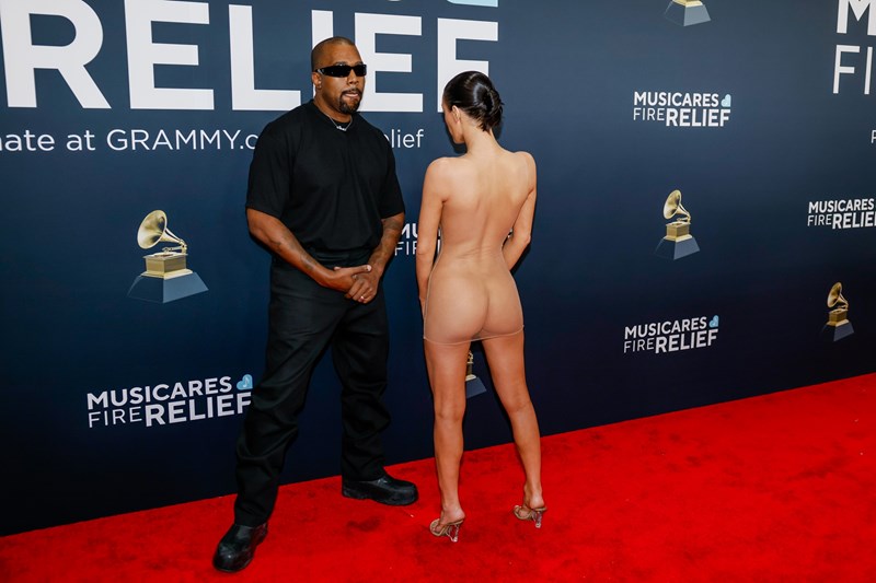 Bianca Censori, Kanye West στα Grammys 2025