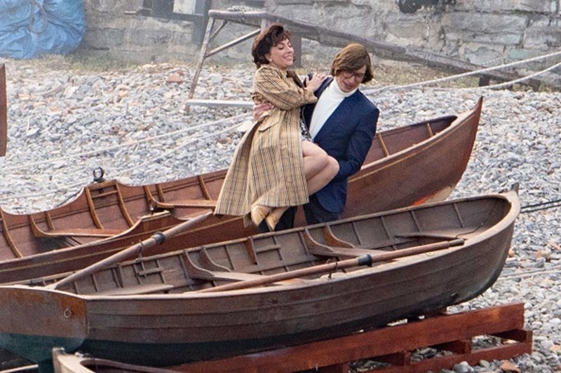 BACKSTAGE SCENE FROM 'HOUSE OF GUCCI' FILM