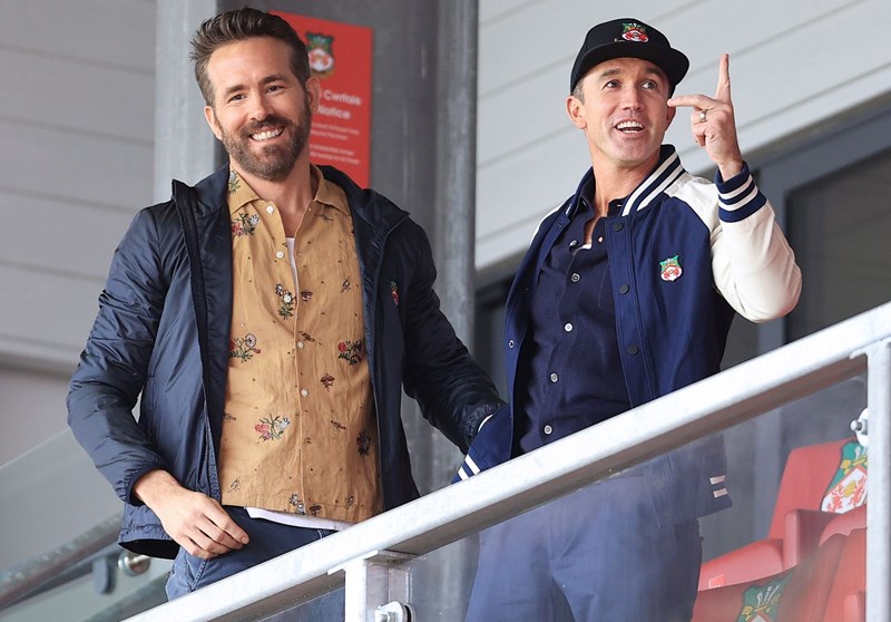 O Ryan Reynolds και ο Rob McElhenney