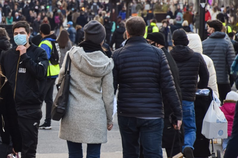 PEOPLE WITH FACE MASKS