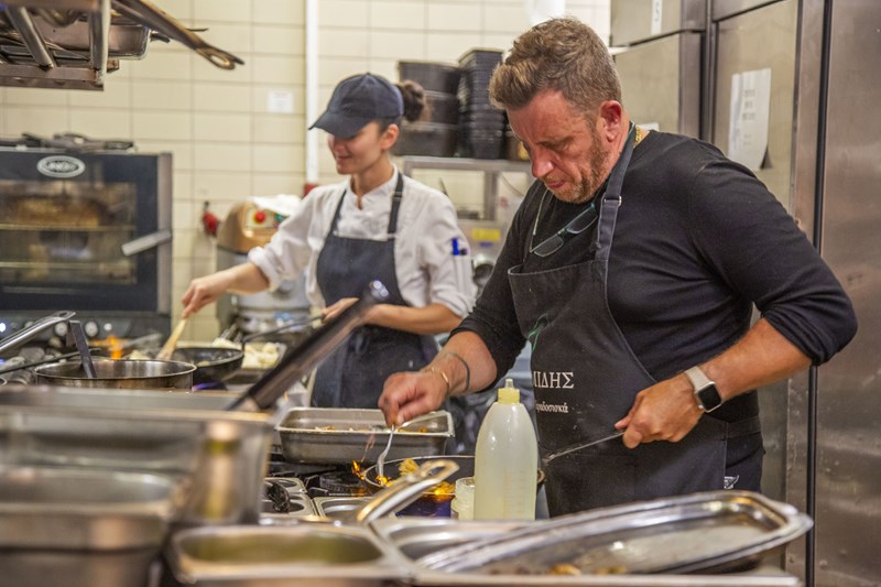 Ο Ναουμίδης στο Ark 7