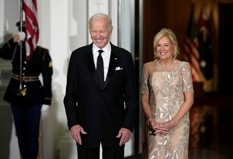 O Joe και η Jill Biden