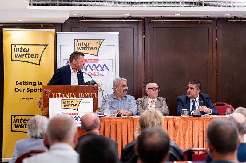 Η συνέντευξη Τύπου για τη συνεργασία του Interwetten Ελλάδα Sports 94,3 με την Interwetten πραγματοποιήθηκε στο ξενοδοχείο Τιτάνια, με τον Lothar Matthaeus να δίνει ξεχωριστό παρών.