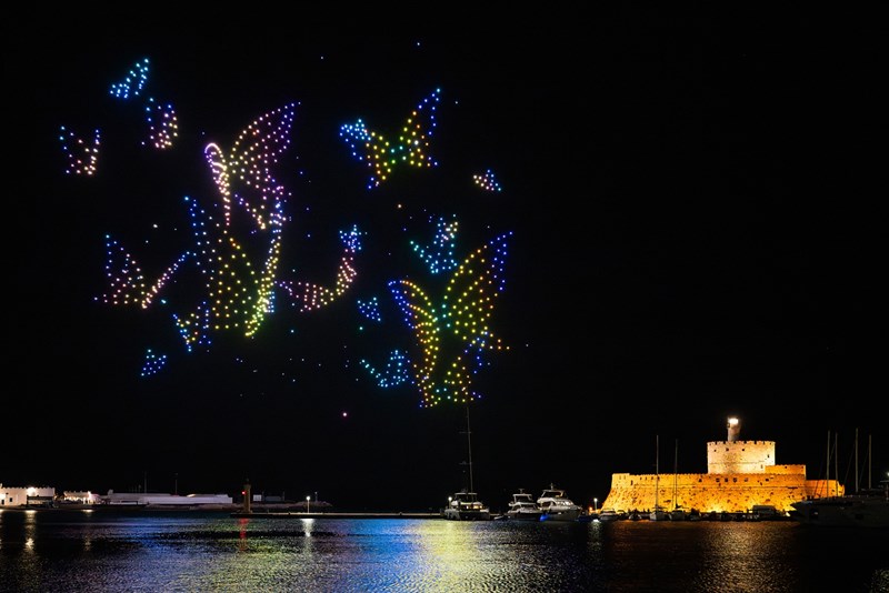 DRNS Drone Light Show