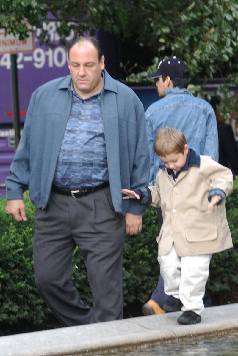 james και michael gandolfini