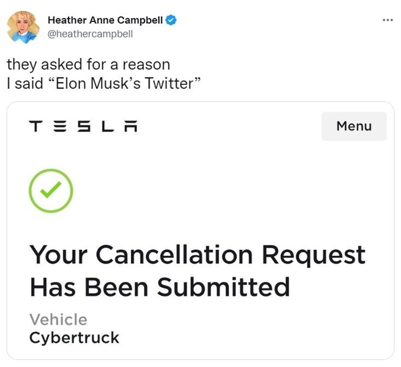 Elon Musk Cancelled
