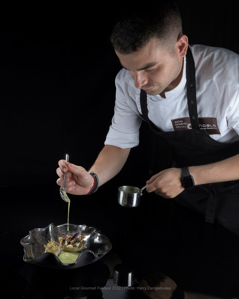 Symposio at Ark_Ο σεφ Σπύρος Κουγιός