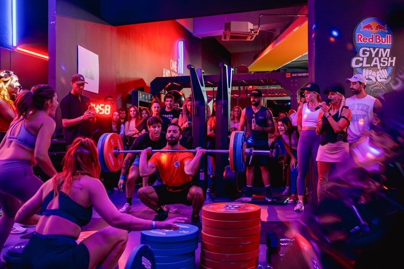 Φωτογραφία από τη διοργάνωση του Red Bull Gym Clash