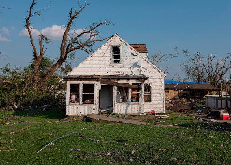Ντέιτον Οχάιο ΗΠΑ ανεμοστρόβιλοι 3