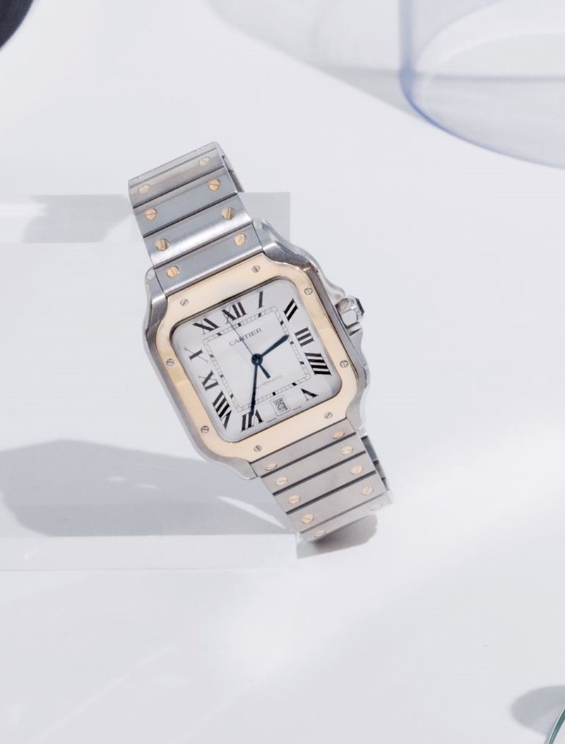 Santos Acciaio/Oro, Cartier