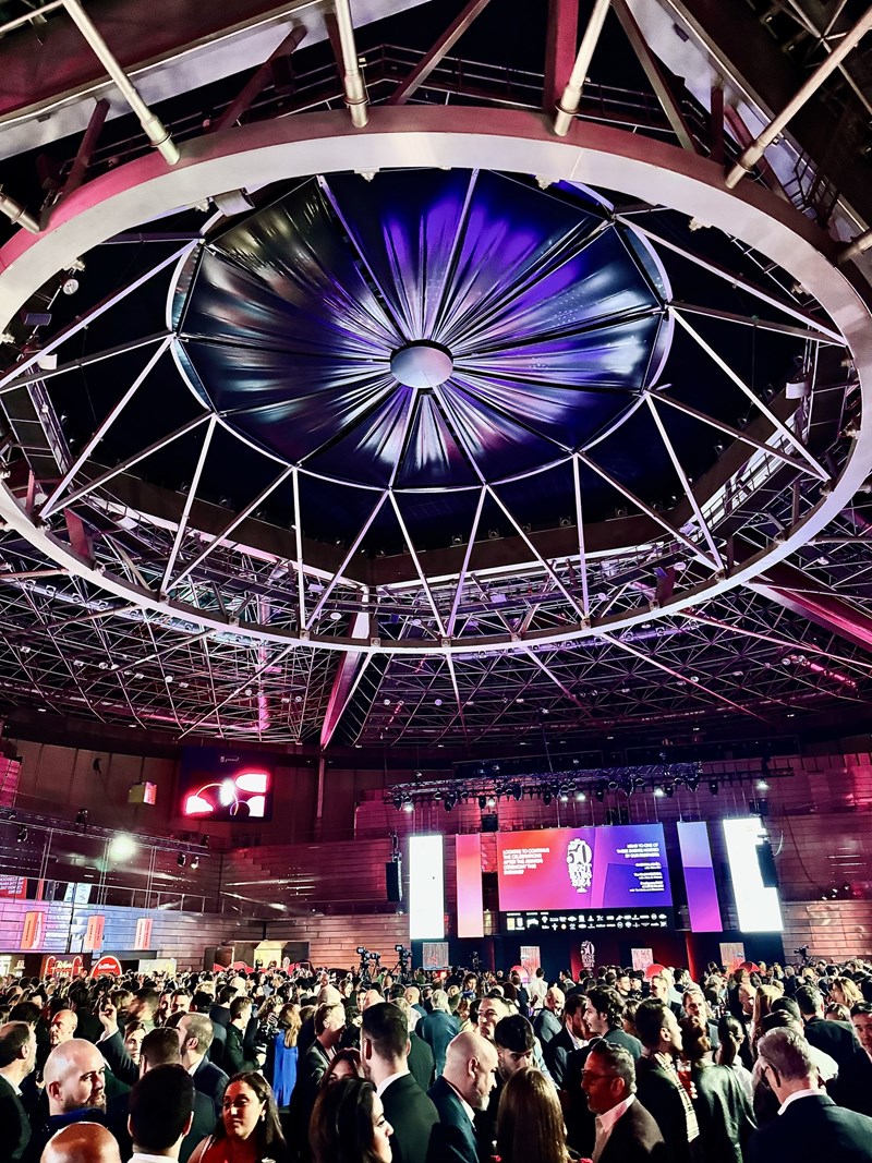 The World's 50 Best Bars 2024_H Madrid Arena λίγο πριν τη φετινή τελετή