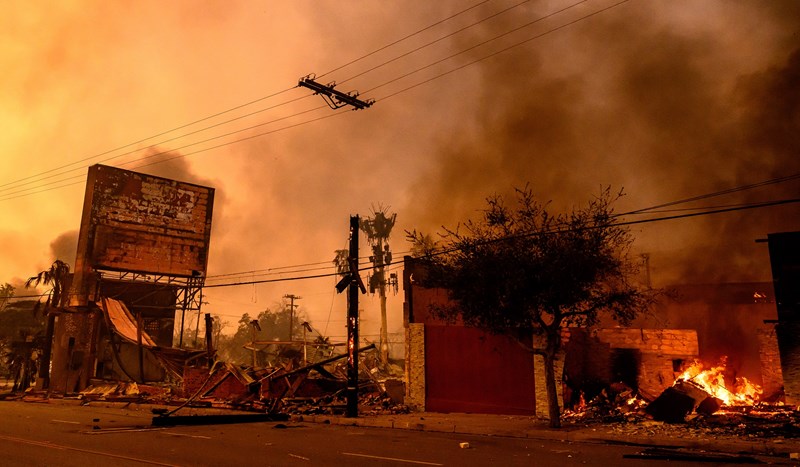 Λος άντζελες φωτιές