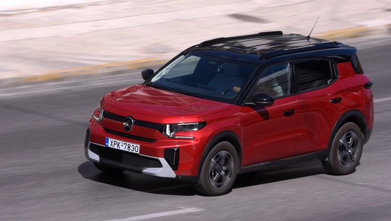 To νέο Citroen C3 Aircross, ένα από τα καλύτερα B-SUV που κυκλοφορούν στην ελληνική αγορά.