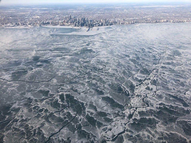σικαγο polar vortex