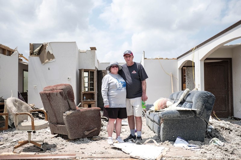 Σελίνα Οχάιο ΗΠΑ ανεμοστρόβιλοι 1