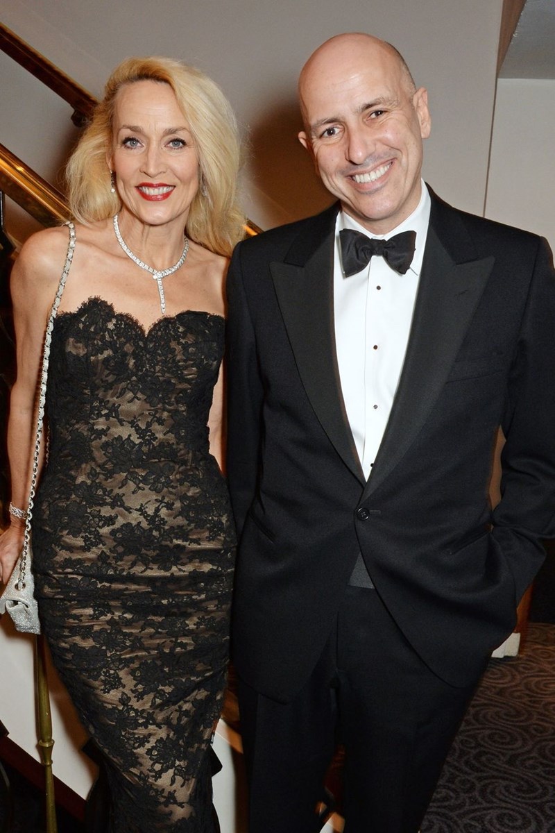 JERRY HALL & ARMAND LEROI