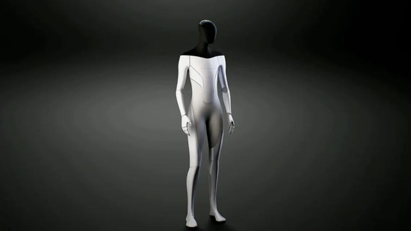 IMAGE OF A HUMANOID ROBOT