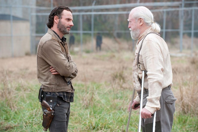 Ο Hershel κι ο Rick Grimes