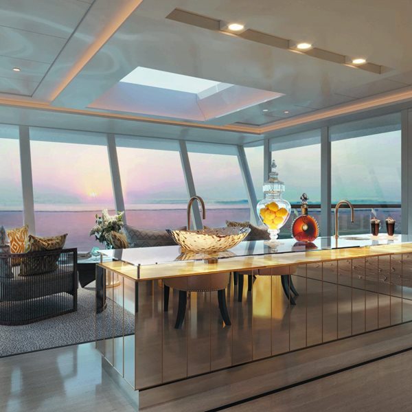 Η πιο πολυτελής σουίτα κρουαζιερόπλοιου στον πλανήτη