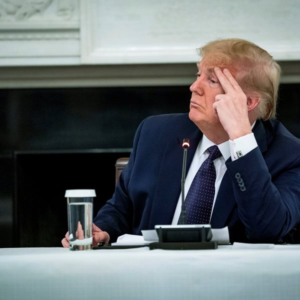 Τι θα γινόταν αν ο Donald Trump ήταν θετικός στον κορονοϊό