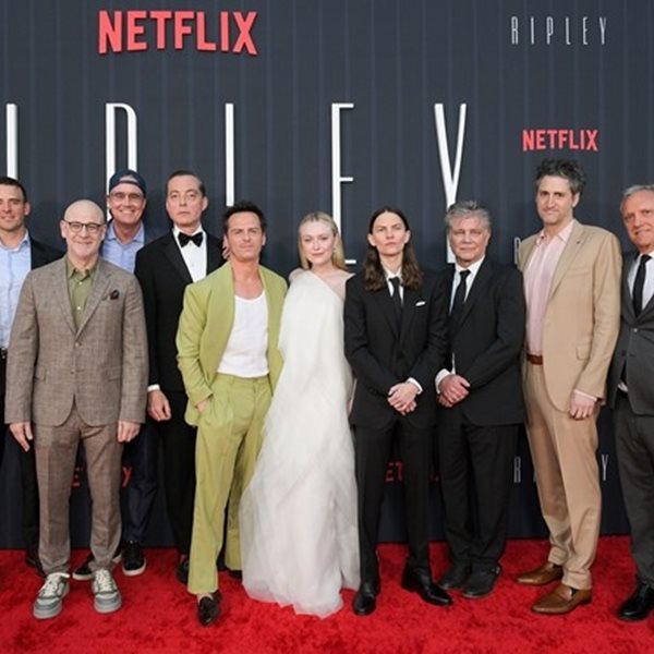 Μια ματιά στα παρασκήνια της πρεμιέρας του Ripley στο Λος Άντζελες