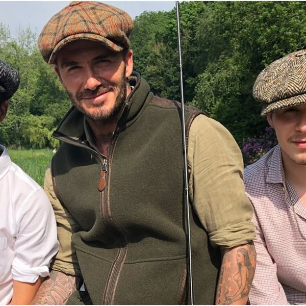 Ο David Beckham και οι γιοι του δείχνουν πώς γίνεται το καλοκαιρινό country στυλ