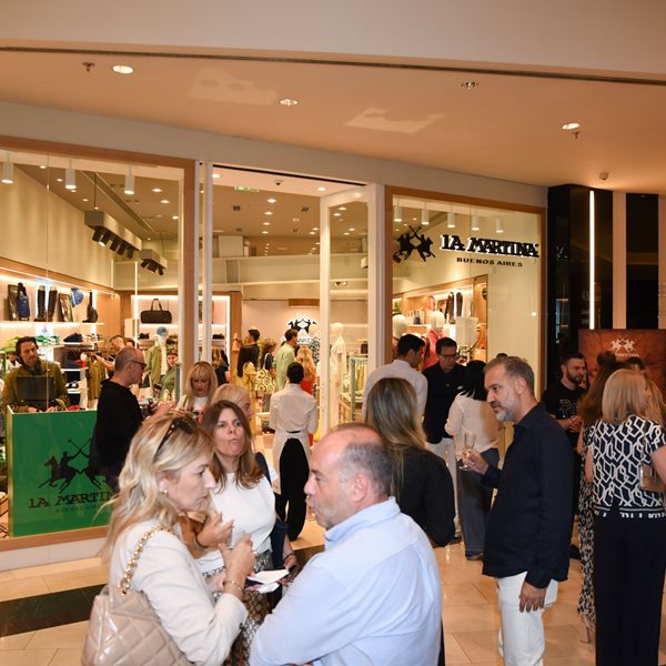 Βρεθήκαμε στα εγκαίνια του νέου καταστήματος La Martina στο Golden Hall