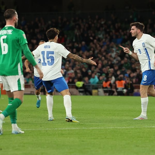 Ιρλανδία-Ελλάδα: Τρομερή η Εθνική μας κέρδισε 0-2 με υπέροχο γκολ του Ιωαννίδη (video)