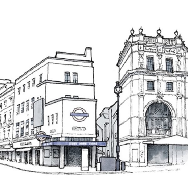 Οι ομορφότεροι σταθμοί του λονδρέζικου Μετρό σε σκίτσα με μοναδικό design