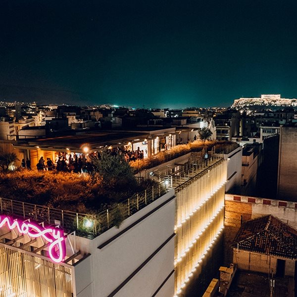 Moxy Athens City | To πιο cool ξενοδοχείο της πόλης γίνεται ο καμβάς για τα πιο δυνατά events