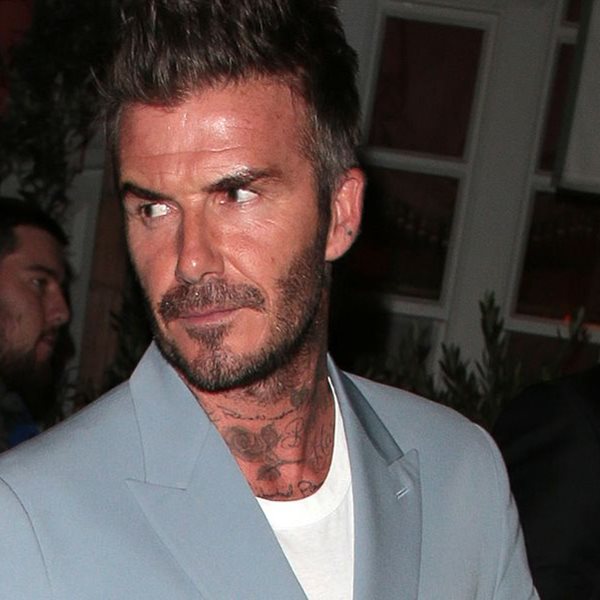 Το απόλυτα 80s tailoring look του David Beckham