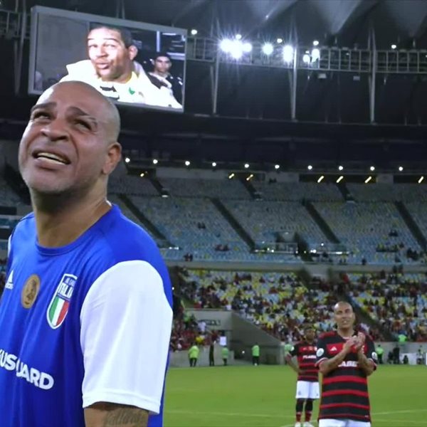 Το αντίο του Adriano στο ποδόσφαιρο έγινε με κλάματα (video)
