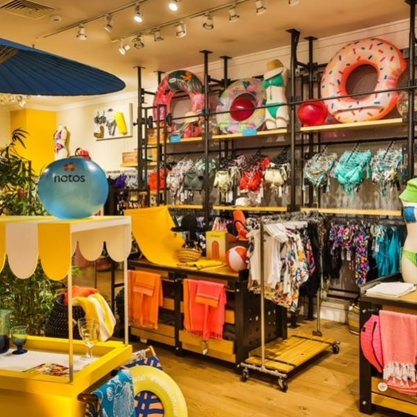 Το πολυκατάστημα notos, στο κέντρο της Αθήνας, υποδέχθηκε το Summer Playground