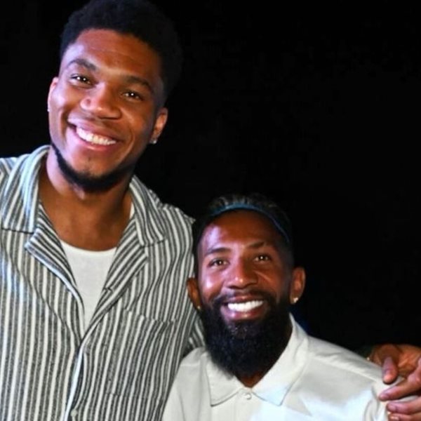 Η επική συνάντηση του Rodinei με τον Γιάννη Αντετοκούνμπο