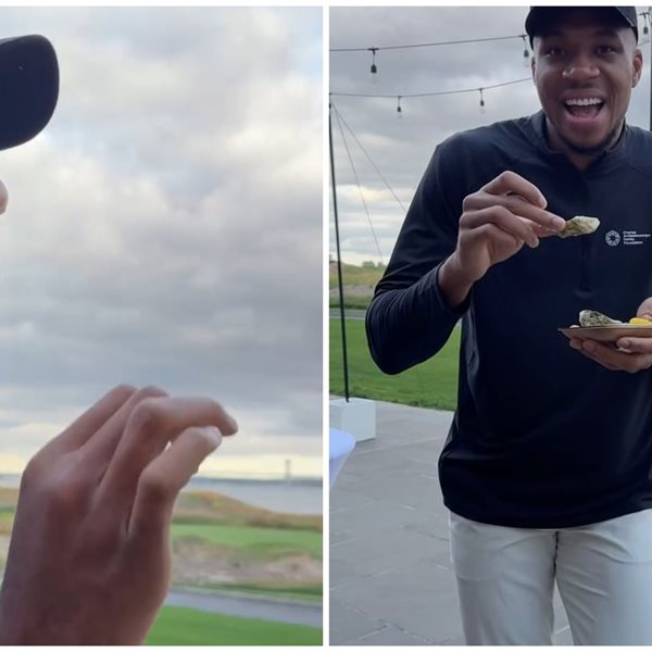 Τι παθαίνει ο Γιάννης Αντετοκούνμπο όταν τρώει στρείδια