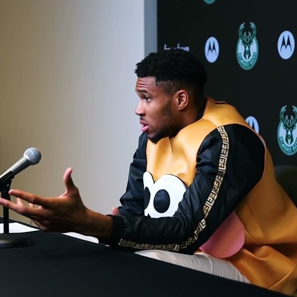 O Γιάννης Αντετοκούνμπο ντύθηκε πατάτα και αυτός είναι ο λόγος