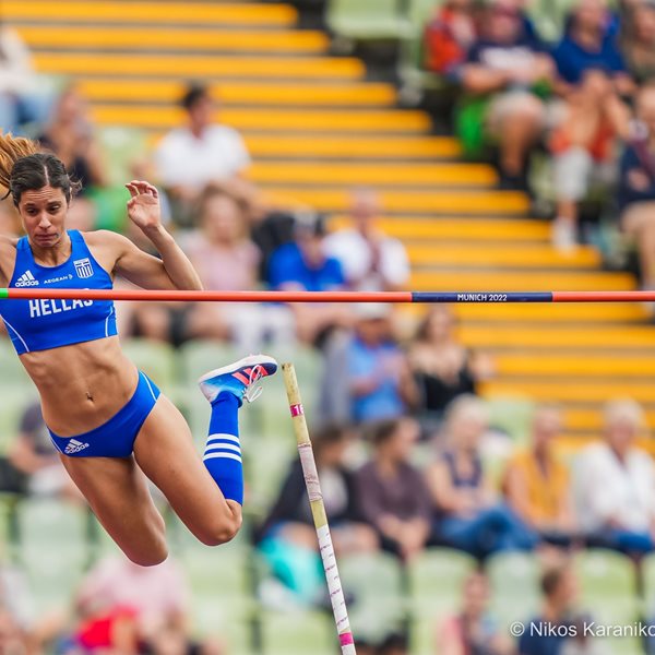 Αργυρό μετάλλιο από την Κατερίνα Στεφανίδη στο Ευρωπαϊκό ανοιχτού στίβου